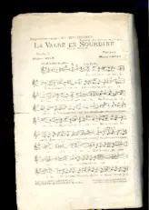 scarica la spartito per fisarmonica La valse en sourdine (Chant : Mistinguett) (Valse Boston) in formato PDF