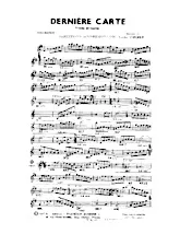 download the accordion score Dernière carte (Valse Musette) in PDF format