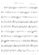 download the accordion score Milisse Mou (Chant : Nana Mouskouri) (Sirtaki) (Relevé sans accords) in PDF format
