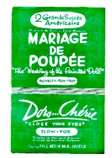 download the accordion score Mariage de poupée (The wedding of the painted doll) (Orchestration Complète) (Novelty Fox Trot) in PDF format