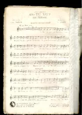 télécharger la partition d'accordéon As tu vu ou Alfred (Chant : Alibert) (One Step) au format PDF