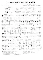 descargar la partitura para acordeón Ik ben boos op de maan (Two Faced Moon) (Valse) en formato PDF