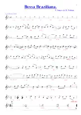 descargar la partitura para acordeón Bossa Braziliana en formato PDF