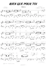 download the accordion score Rien que pour toi (Boléro) in PDF format