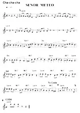 descargar la partitura para acordeón Señor Météo (Chant : Carlos) (Cha Cha Cha) (Relevé) en formato PDF