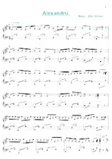 télécharger la partition d'accordéon Alexandru (Polka) au format PDF