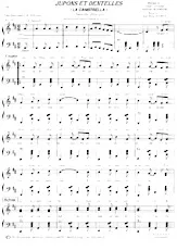télécharger la partition d'accordéon Jupons et dentelles (La canistrella) (Tarentelle Abruzzese) au format PDF