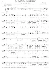 descargar la partitura para acordeón La Bbella cummare (La belle marraine) en formato PDF