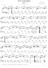 download the accordion score Petit renard  (Volpina) (Tarentelle) in PDF format