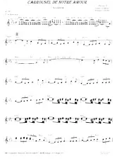 scarica la spartito per fisarmonica Carrousel de notre amour (Slow Rock) in formato PDF
