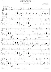 télécharger la partition d'accordéon Ballerina (Valse Lente) au format PDF