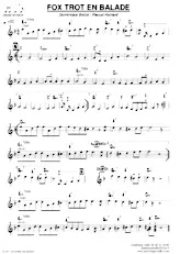 download the accordion score Fox Trot en Balade in PDF format