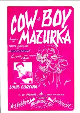 télécharger la partition d'accordéon Cow Boy Mazurka au format PDF