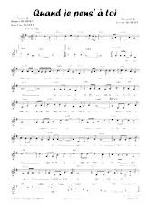 download the accordion score Quand je pens' à toi (Boléro Slow) in PDF format