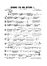 download the accordion score Quand j'ai ma biture (Java Comique) in PDF format