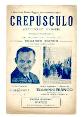 scarica la spartito per fisarmonica Crépusculo (Crépuscule d'amour) (Tango Chanté) in formato PDF