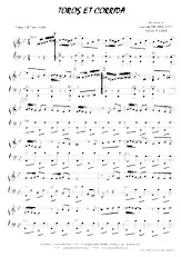 download the accordion score Toros et corrida (Paso Doble) in PDF format