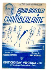 télécharger la partition d'accordéon Pour danser la chamberlaine (Chant : Ray Ventura) (Fox Trot) au format PDF