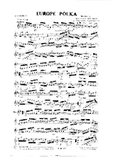 scarica la spartito per fisarmonica Europe Polka (Orchestration) in formato PDF