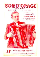 download the accordion score Soir d'orage (Valse) in PDF format