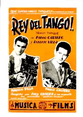 download the accordion score Rey del tango (Orchestration Complète) in PDF format
