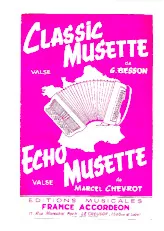 télécharger la partition d'accordéon Echo Musette (Valse) au format PDF