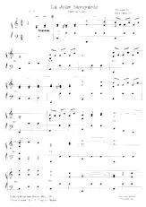 scarica la spartito per fisarmonica La jolie Savoyarde (Valse Savoyarde) in formato PDF