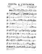 scarica la spartito per fisarmonica Fiesta à l'Estancia (Paso Doble) in formato PDF
