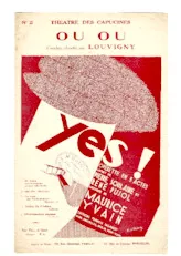 download the accordion score Ou Ou (De l'Opérette : Yes) (Chant : Louvigny) (Maxime) in PDF format