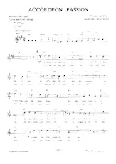 descargar la partitura para acordeón Accordéon Passion (Valse) en formato PDF