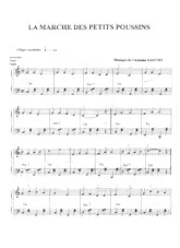 download the accordion score La marche des petits poussins in PDF format