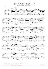 descargar la partitura para acordeón Amigos Tango en formato PDF