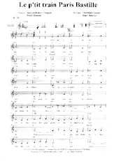 download the accordion score Le p'tit train Paris Bastille (Valse) in PDF format