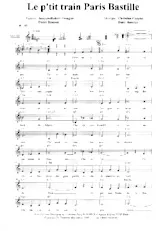 descargar la partitura para acordeón Le p'tit train Paris Bastille (Valse) en formato PDF