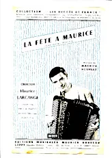 descargar la partitura para acordeón La fête à Maurice (Création : Maurice Larcange) (Caprice Polka) en formato PDF