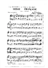 download the accordion score Suisse Française (Valse Ländler) in PDF format