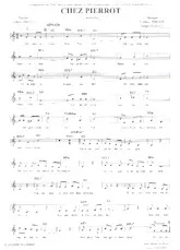 download the accordion score Chez Pierrot (Marche) in PDF format