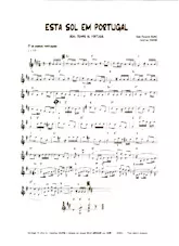 scarica la spartito per fisarmonica Esta sol em Portugal (Beau temps au Portugal) (Marche Portugaise) in formato PDF