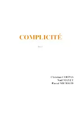 télécharger la partition d'accordéon Complicité (Boléro) au format PDF