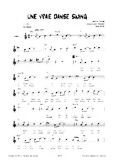 descargar la partitura para acordeón Une vraie danse swing en formato PDF