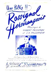 download the accordion score Rossignol Herserangeois (Polka) in PDF format