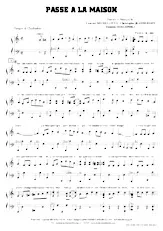 descargar la partitura para acordeón Passe à la maison (Charleston) en formato PDF