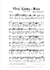 télécharger la partition d'accordéon Viva Costa Rica (Orchestration) (Paso Doble) au format PDF
