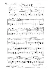 download the accordion score Intimité (Valse Musette) in PDF format