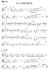 télécharger la partition d'accordéon La chenille (Chant : La Bande à Basile) (Marche) (Relevé) au format PDF