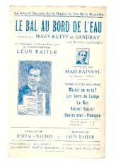 descargar la partitura para acordeón Le bal au bord de l'eau (Chant : Mary Ketty / Sandray / Mad Rainvyl) (Java) en formato PDF