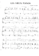 download the accordion score Les vieux pianos in PDF format