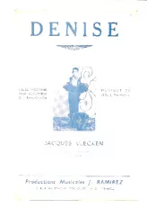 télécharger la partition d'accordéon Denise (Valse Moderne) au format PDF