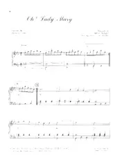 download the accordion score Oh Lady Mary (Arrangement : Léo Missir) (Chant : David Alexandre Winter) (Valse) in PDF format
