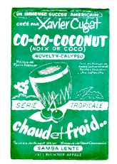 télécharger la partition d'accordéon Co Co Coconut (Noix de coco) (Orchestration Complète) (Novelty Calypso) au format PDF